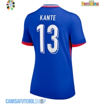 Camisa de time de futebol França Kante #13 Replicas 1º Equipamento Feminina Europeu 2024 Manga Curta